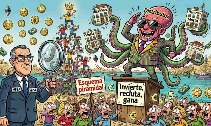 Malta alerta sobre Distributex: empresa sin licencia con indicios de pirámide