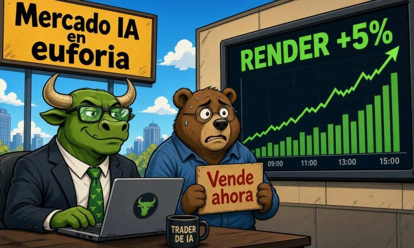 Token RENDER sube 5,13% en rally de inteligencia artificial