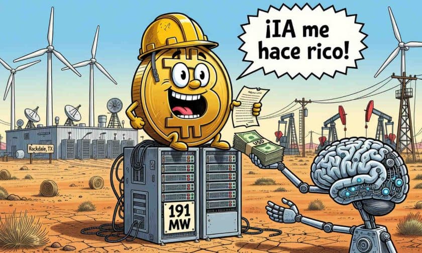Riot Platforms: contrato de IA por US$ 9.100 millones en Rockdale