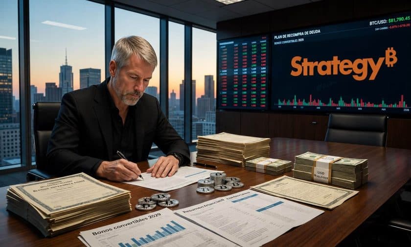 Strategy acumula US$ 4.800M en efectivo: Saylor descarta recompras