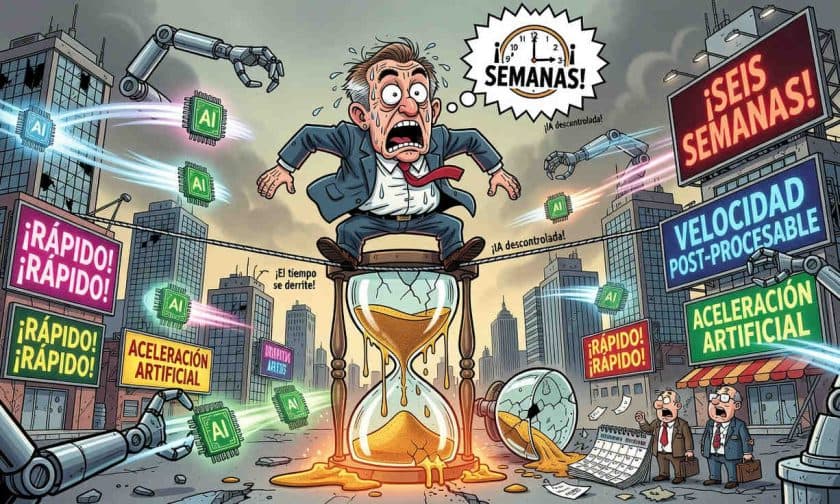 Velocidad post-procesable: por qué la IA comprimió la planificación a 6 semanas