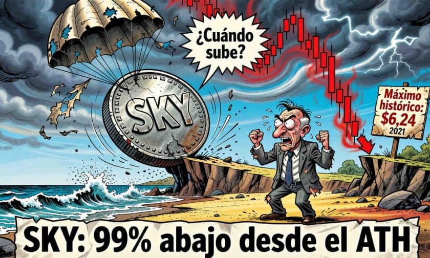 Sky (SKY) sube 3,63% pero enfrenta liquidez extrema