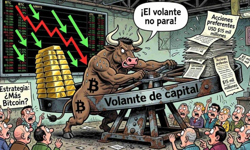 Strategy emite US$ 15.000M en acciones preferentes respaldadas por Bitcoin