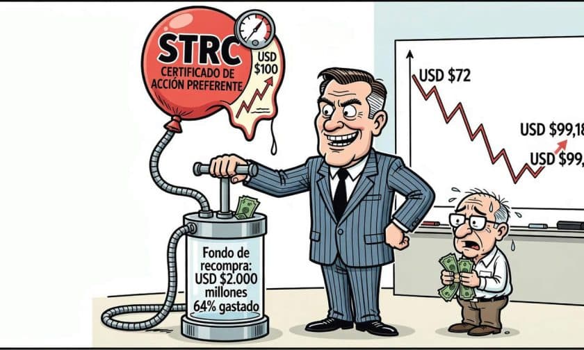 STRC: Strategy consumió 64% del fondo de recompra