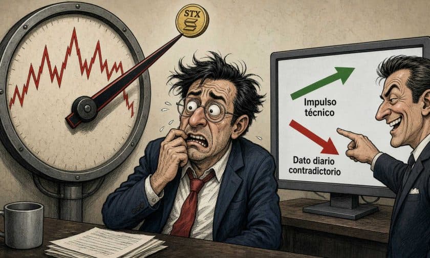STX cotiza a US$ 0,3786: análisis técnico y señales de octubre