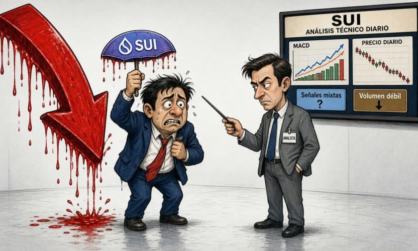 SUI cotiza USD 1,17: análisis técnico y riesgos para inversores