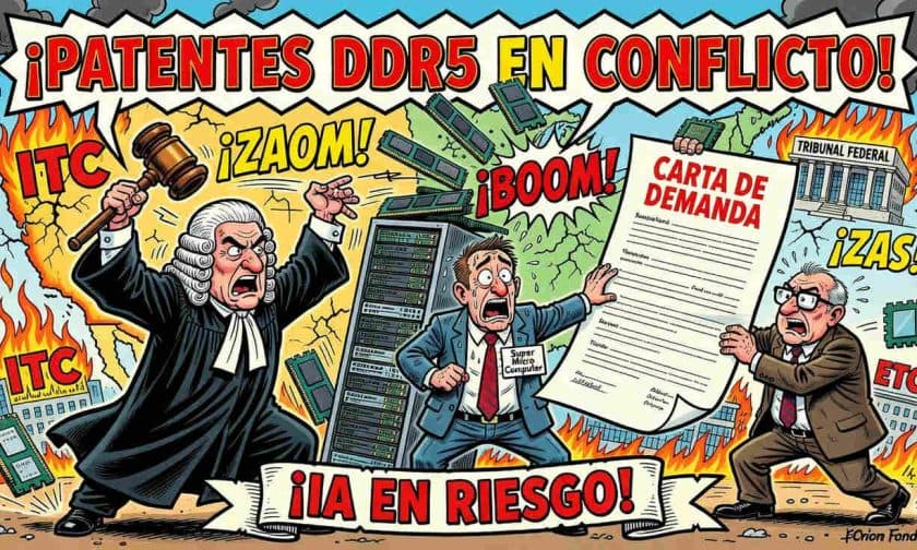 Demandas por patentes DDR5: el riesgo legal que amenaza a Super Micro