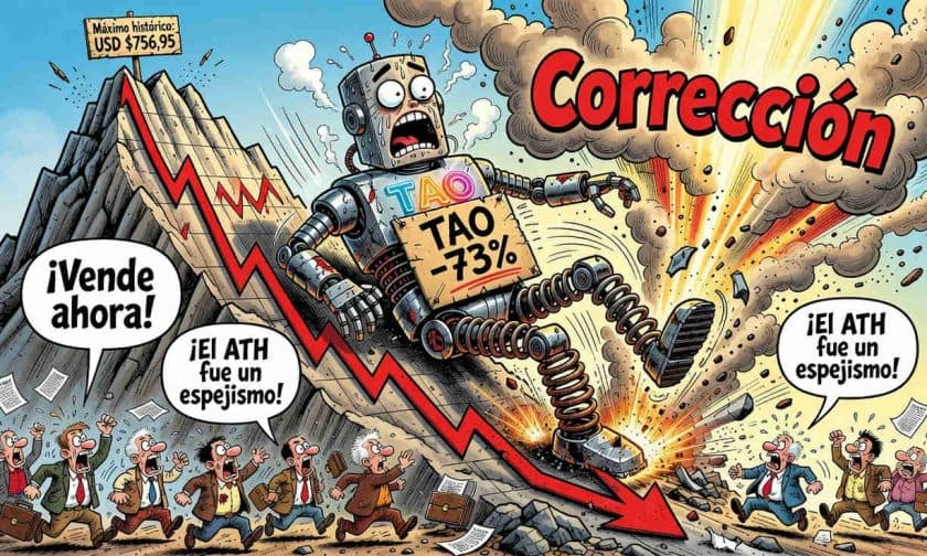 Bittensor cae 2,07%: TAO prueba soporte en USD $199,70
