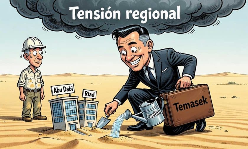 Temasek abre oficinas en Abu Dabi y Riad en 2027
