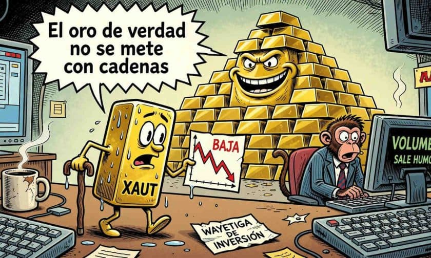 Tether Gold cae 0,28% y prueba soportes clave en agosto