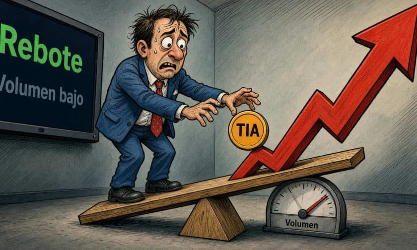 TIA sube 6,22% el 5 de octubre: análisis técnico y riesgos