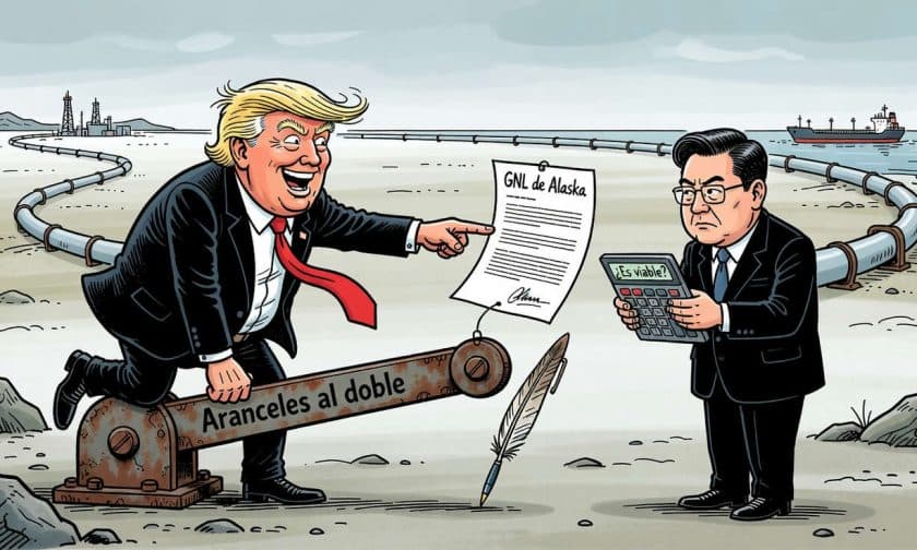Trump amenaza con aranceles a Corea del Sur por proyecto GNL de Alaska