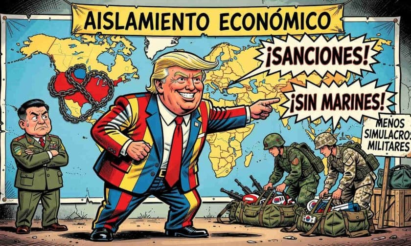 Trump apuesta al aislamiento económico de Irán y reduce ejercicios militares con Corea del Sur