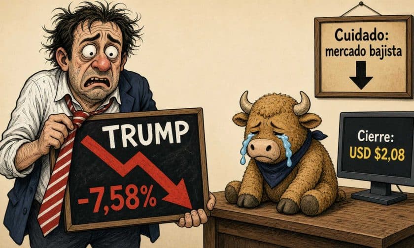 Token TRUMP cae 7,58% y se acerca a los USD $2