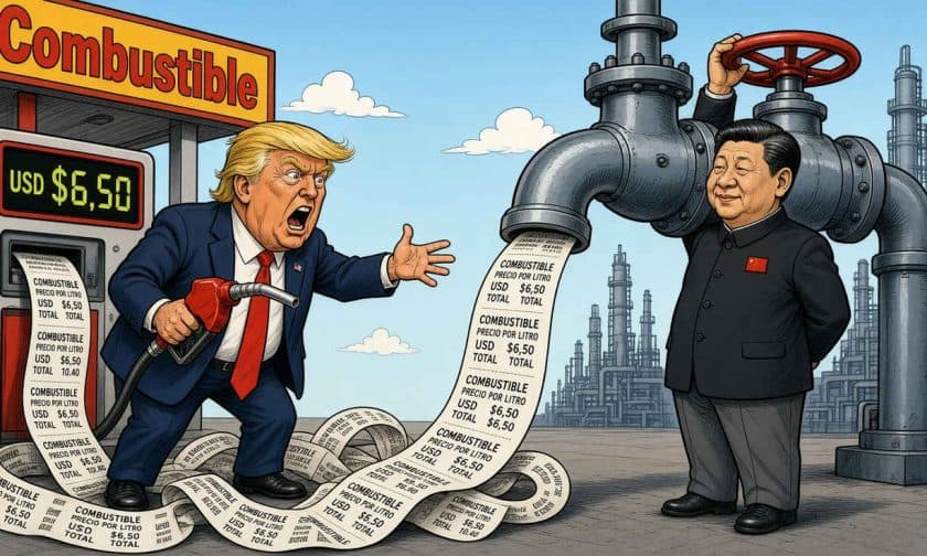 Combustibles en EE.UU.: Trump negocia con China mientras diésel sube a US$ 6,50