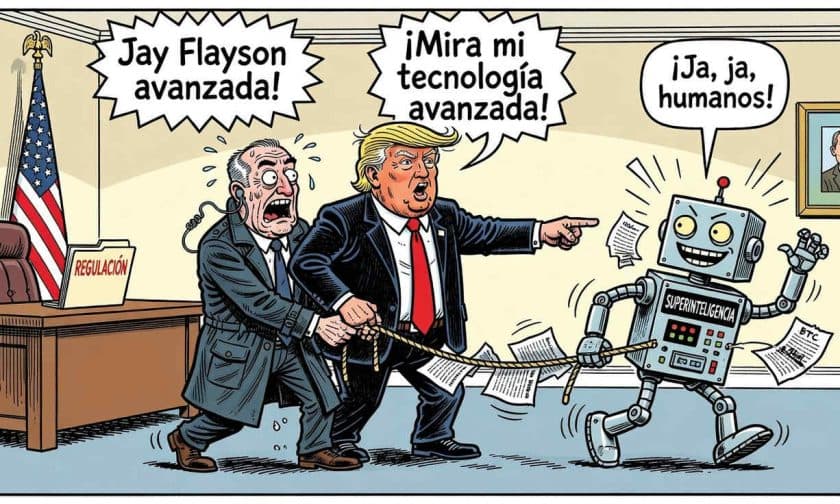 Trump designa jefe de Inteligencia para coordinar IA
