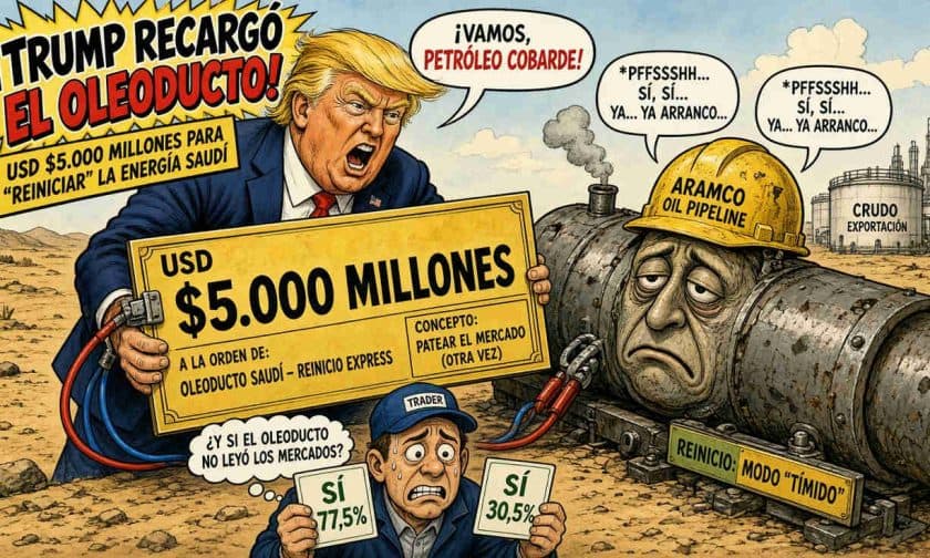 Fondo de USD 5.000 millones: Trump impulsa reconstrucción energética en Medio Oriente