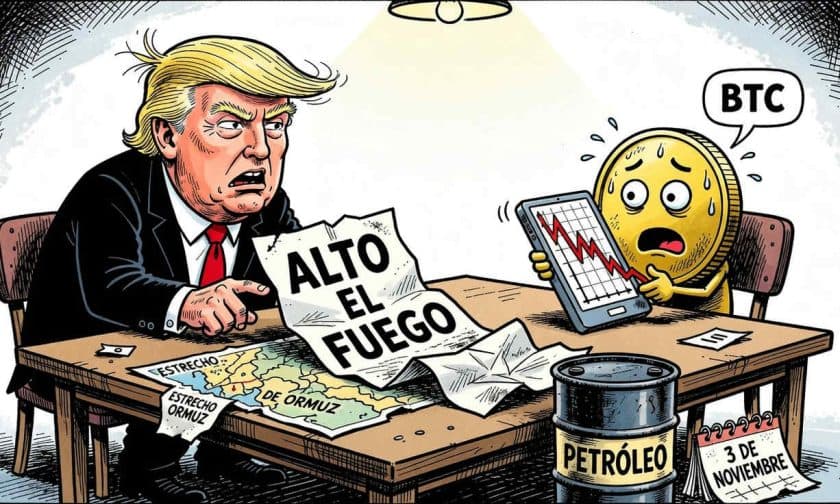 Tensión Irán-Trump: rechazo a tregua y Bitcoin cae bajo US$ 84.000