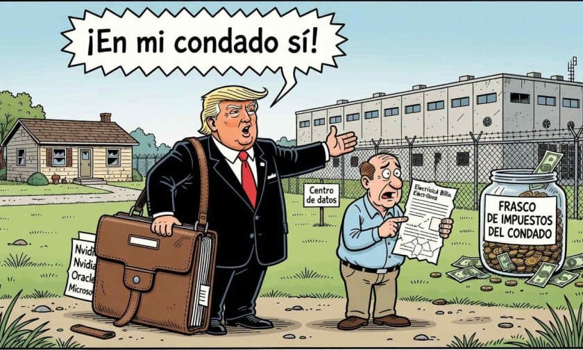 Trump respalda centros de datos con hasta USD $9,5M en inversiones de IA