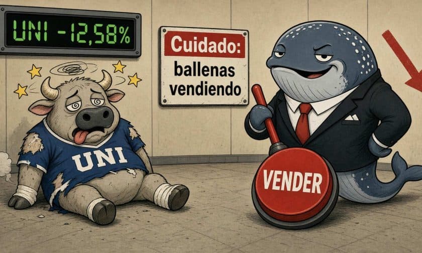 Uniswap cae 12,58% el 25 de septiembre tras rally de 113%