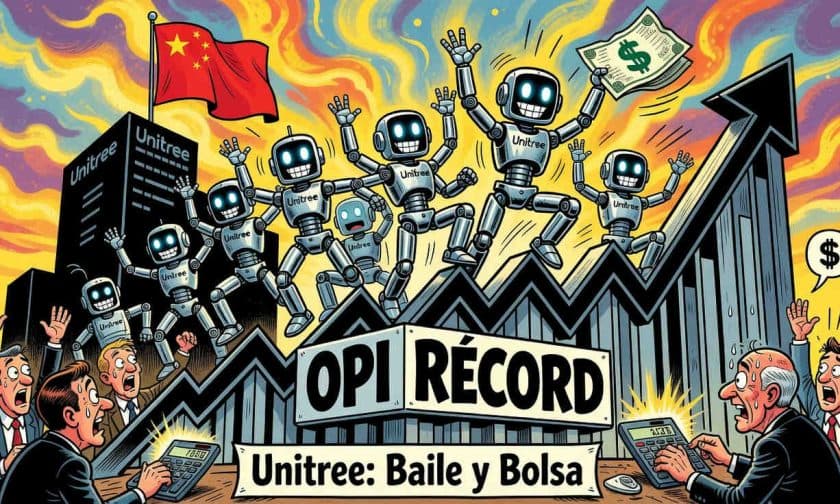 Unitree debuta en bolsa: OPI récord de US$ 905 M en China