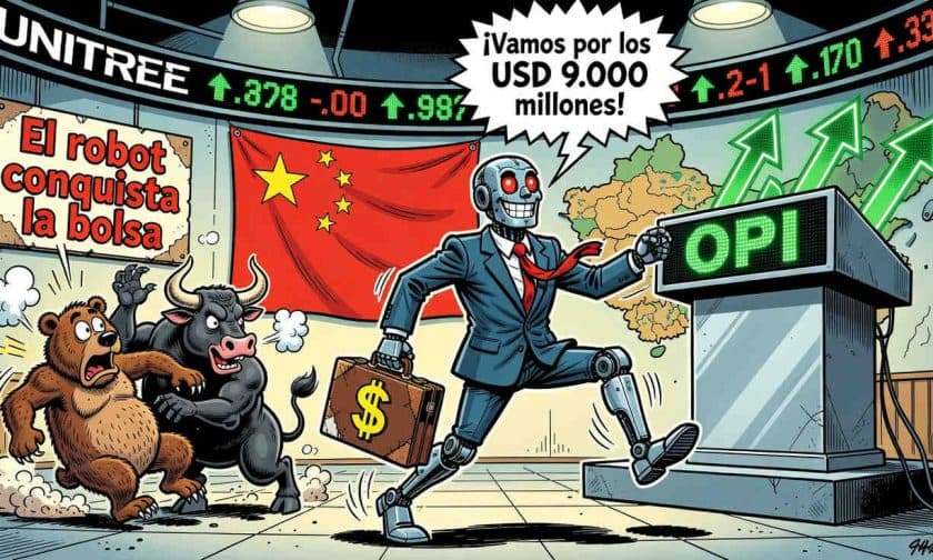 OPI Unitree: robotista chino valúa US$ 9.000M en Shanghái