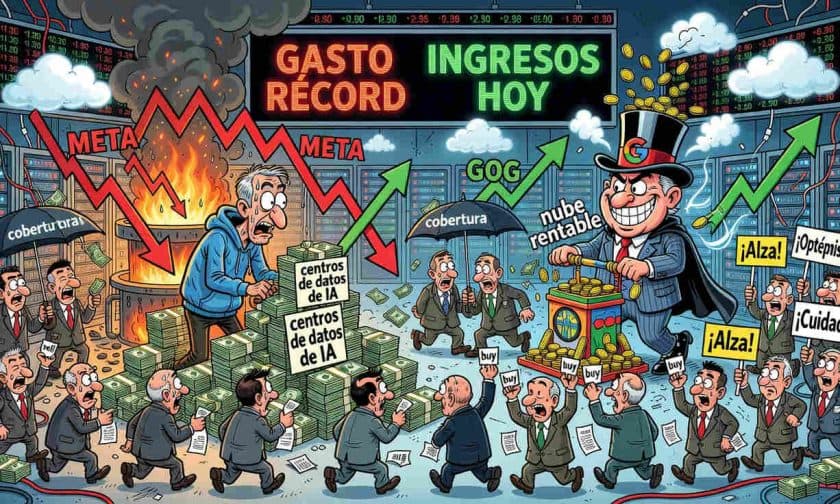 Meta pierde inversores hacia Google por dudas en rentabilidad de IA