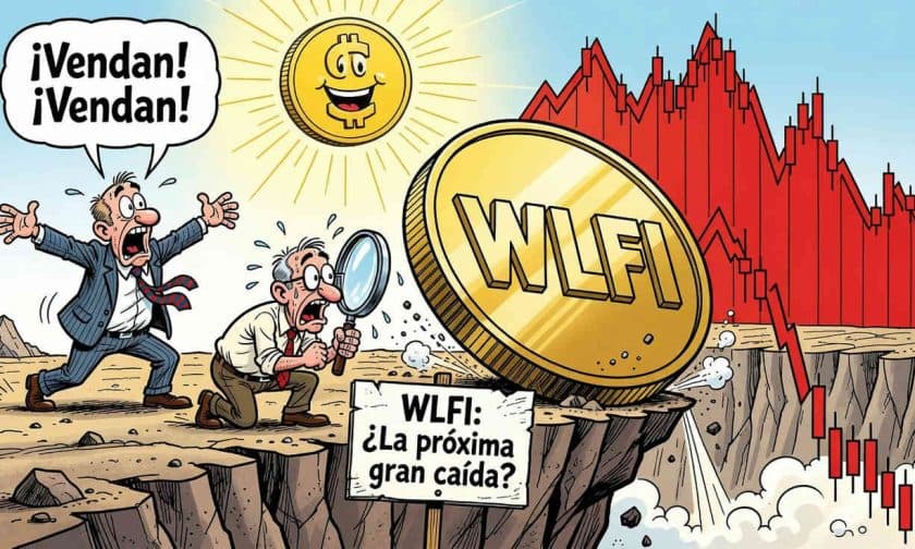 WLFI sube 4% a US$ 0,055 pero cae 82% desde máximo