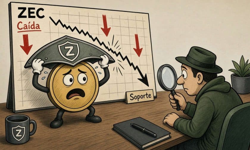 ZEC cae 8,05%: qué esperar de la prueba técnica hoy